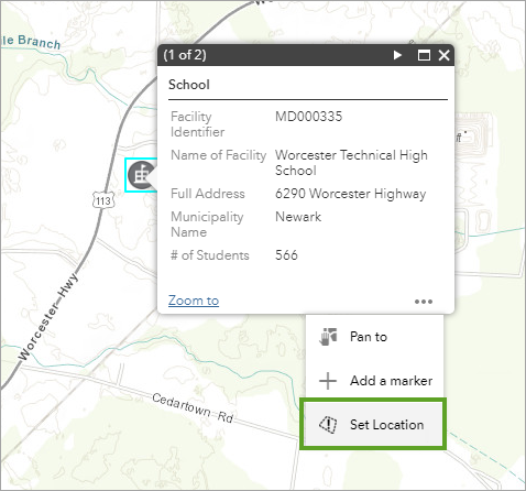 Position festlegen Position festlegen